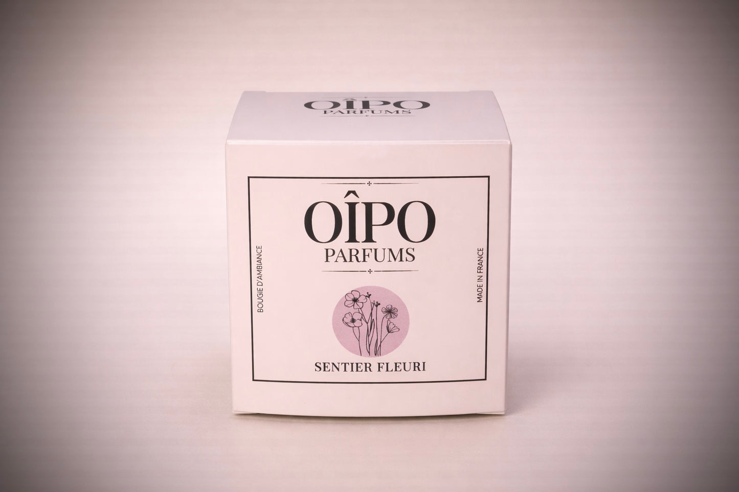 Bougie d'ambiance Sentier Fleuri