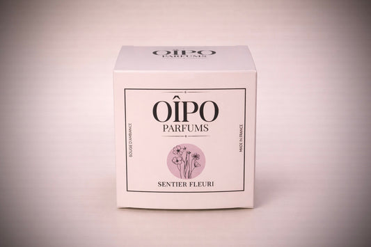 Bougie d'ambiance Sentier Fleuri