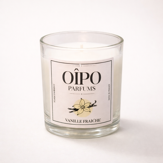 Bougie d'ambiance Vanille Fraiche